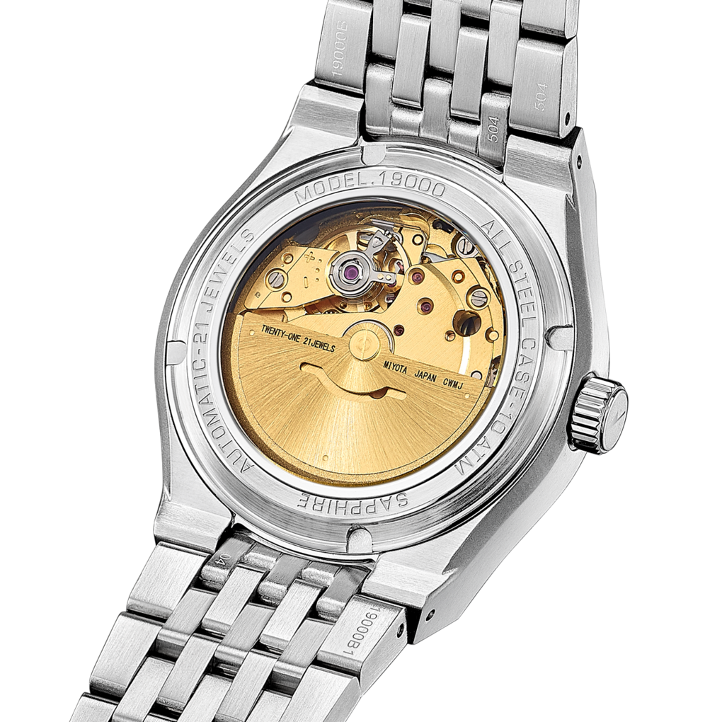 OROLOGIO LOTUS AUTOMATIC 19000/1 GRIGIO CINGHIA ACCIAIO INOSSIDABILE 316L, UOMO