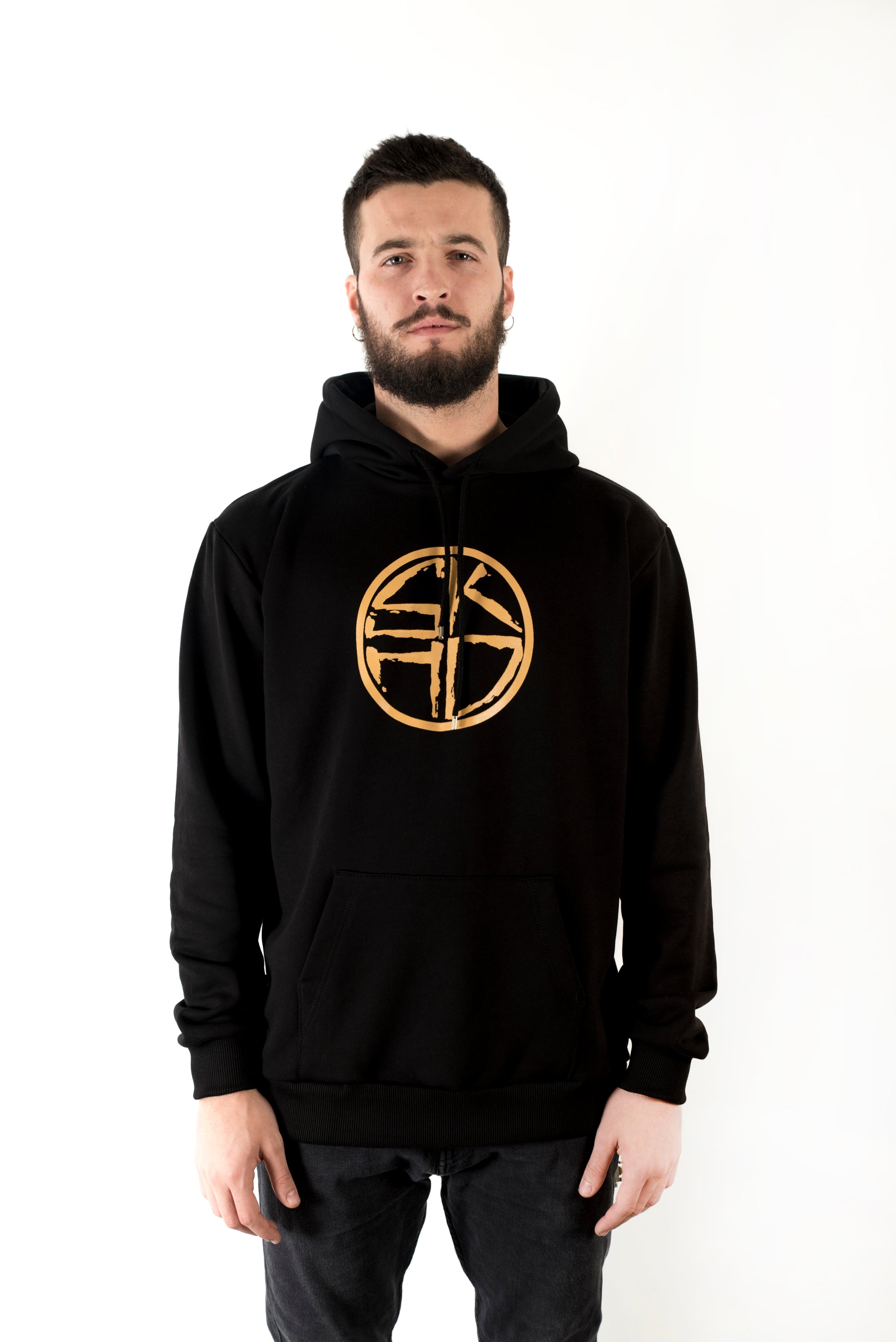 felpa con cappuccio calda