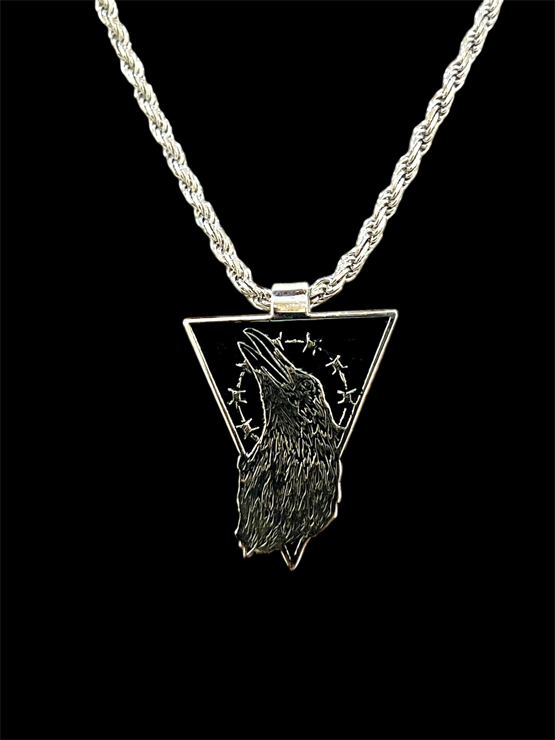 Medaglia Jesus Crow 925°