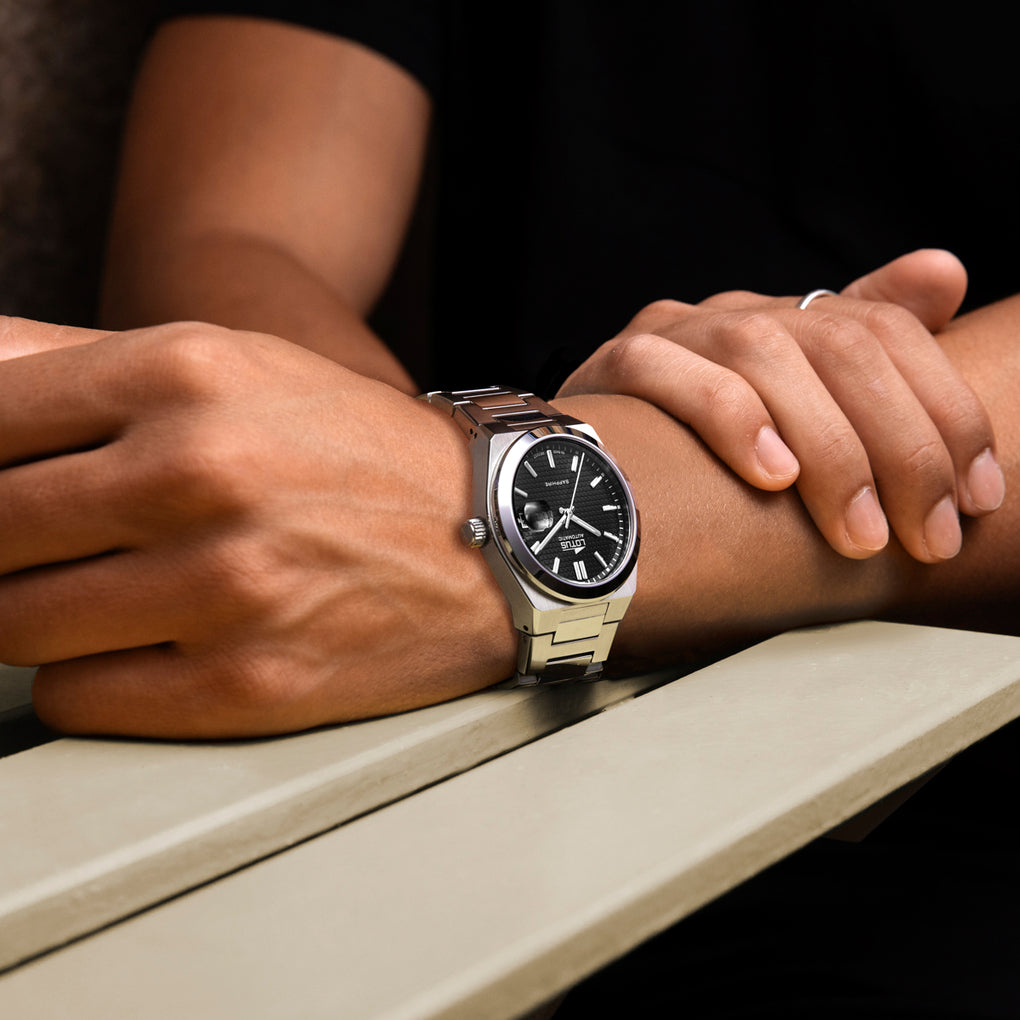 OROLOGIO LOTUS AUTOMATIC 18999/4 NERO CINGHIA ACCIAIO INOSSIDABILE 316L, UOMO