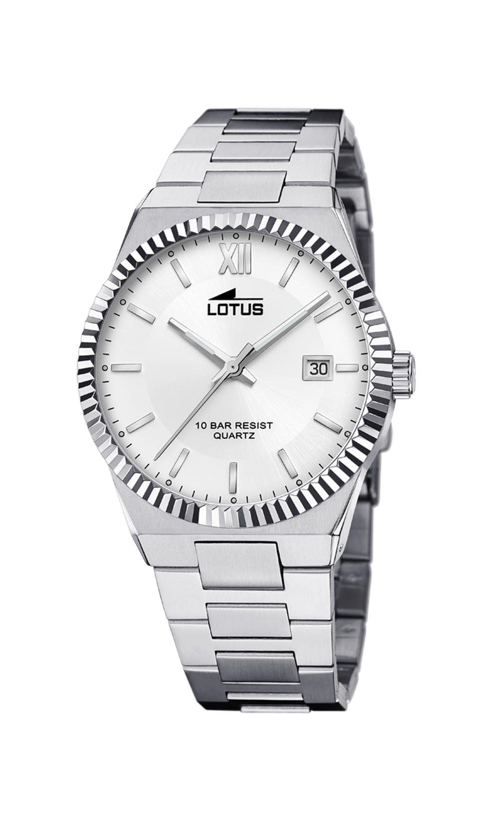 OROLOGIO LOTUS 18835/1 SILVER CINGHIA ACCIAIO INOSSIDABILE 316L, UOMO