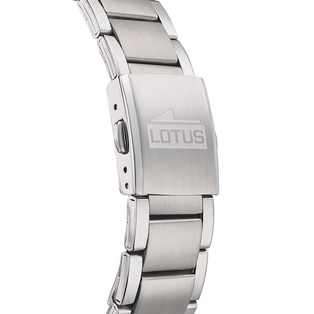 OROLOGIO LOTUS CHRONO 18690/1 AZZURO BRACCIALE IN ACCIAIO, UOMO