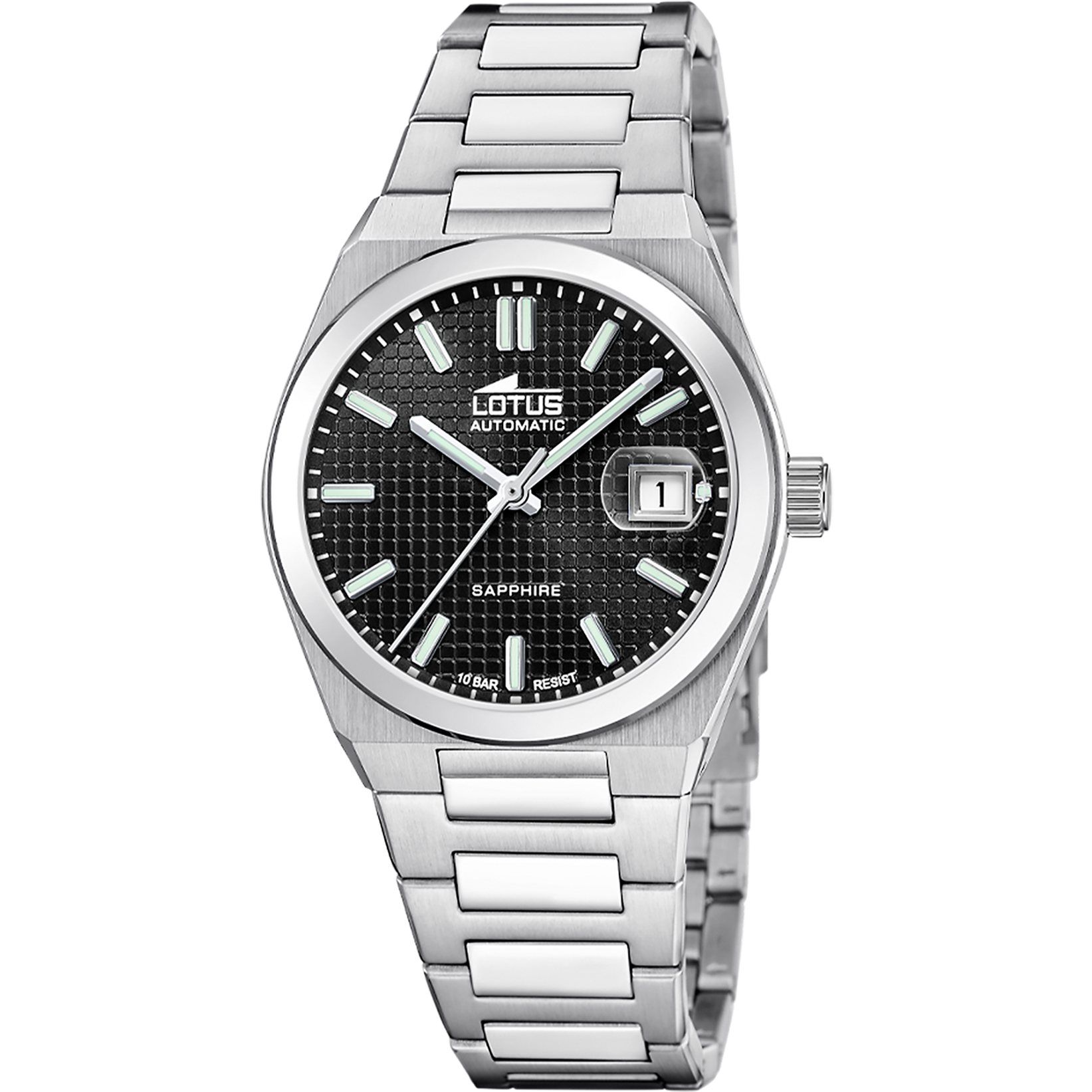 OROLOGIO LOTUS AUTOMATIC 18999/4 NERO CINGHIA ACCIAIO INOSSIDABILE 316L, UOMO