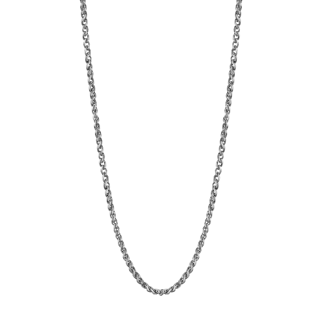 COLLANA A CATENA DA UOMO IN ACCIAIO INOSSIDABILE LOTUS STYLE LS1682-1/2