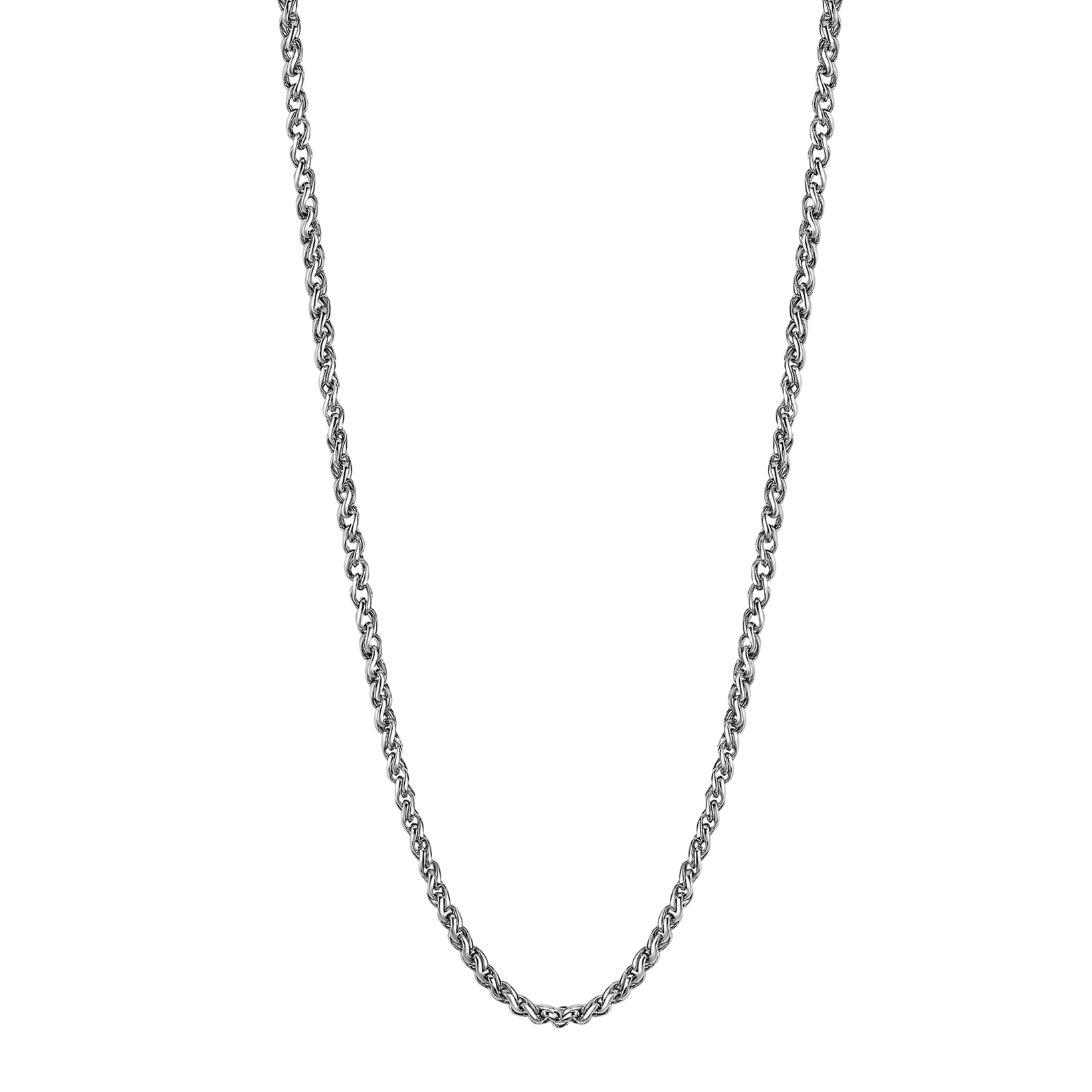 COLLANA A CATENA DA UOMO IN ACCIAIO INOSSIDABILE LOTUS STYLE LS1682-1/2