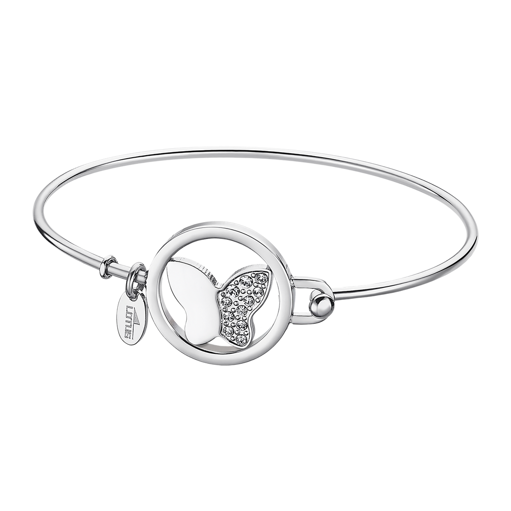 BRACCIALETTO FARFALLA LOTUS STYLE LS2014-2/2 ACCIAIO INOSSIDABILE 316L, DONNA