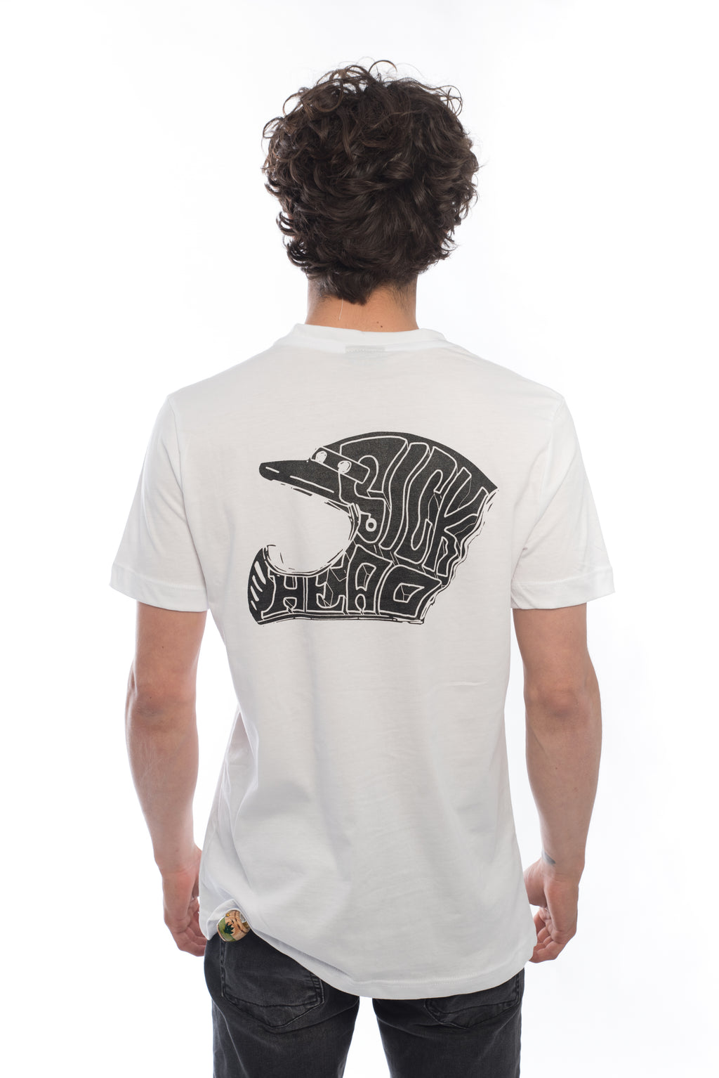 T-Shirt Helmet White