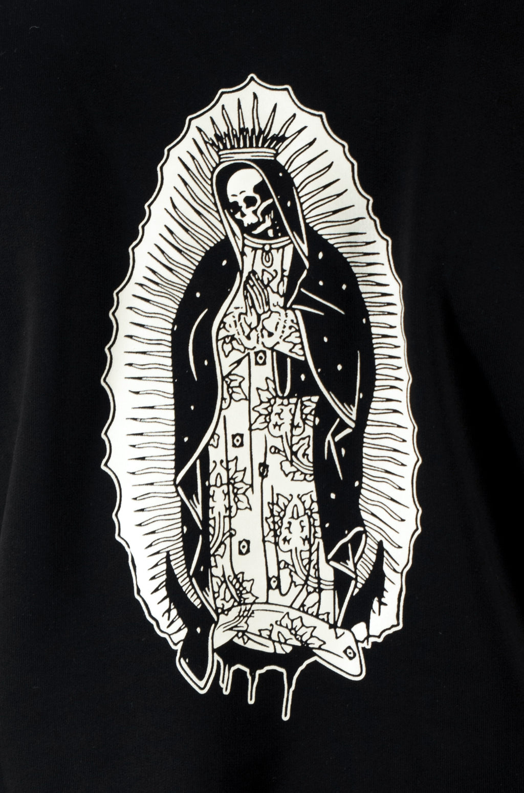 Felpa Down Here Santa Muerte