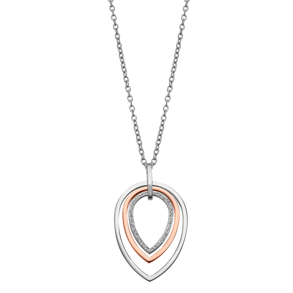 collana lotus style donna goccia