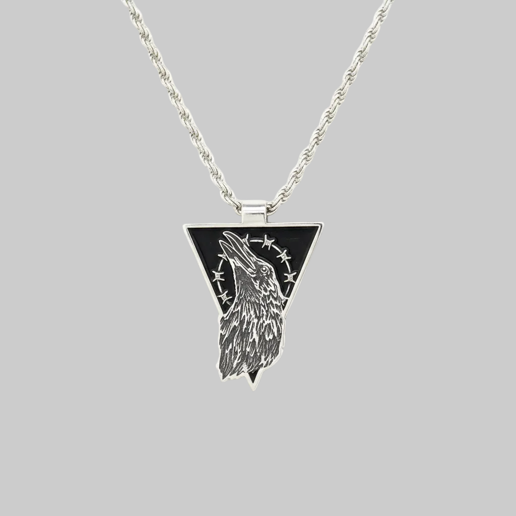 Medaglia Jesus Crow 925° - Immagine catalogo