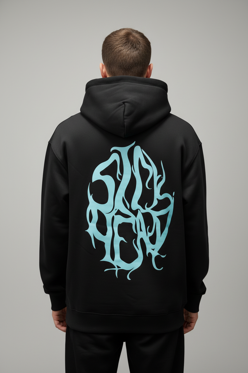 WILL-O'-THE-WISP Eco Hoodie - Vista posteriore